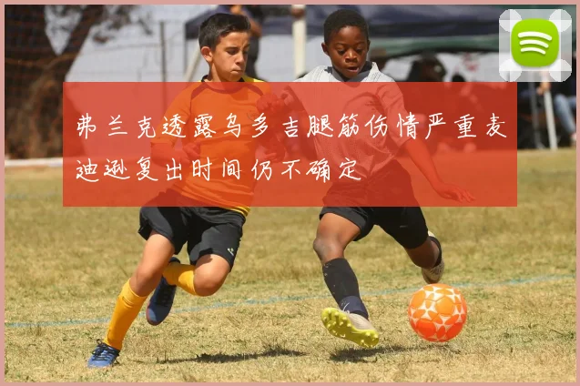 弗兰克透露乌多吉腿筋伤情严重麦迪逊复出时间仍不确定